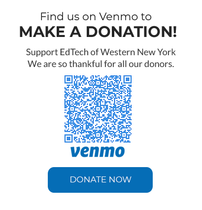 Donate to Ed Tech of WNY via Venmo