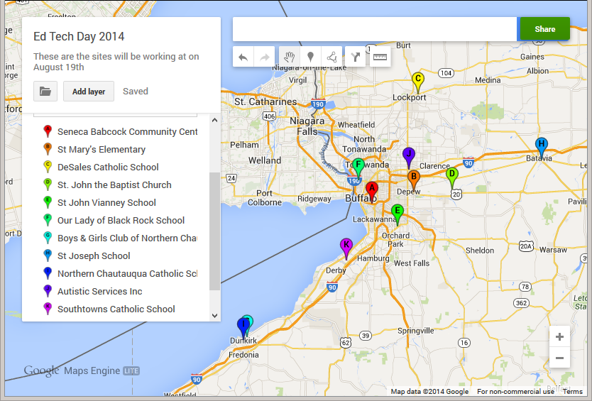 Ed Tech 2014 Sites